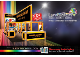 LumiSystem Modular Aluminium LED Exhibition System